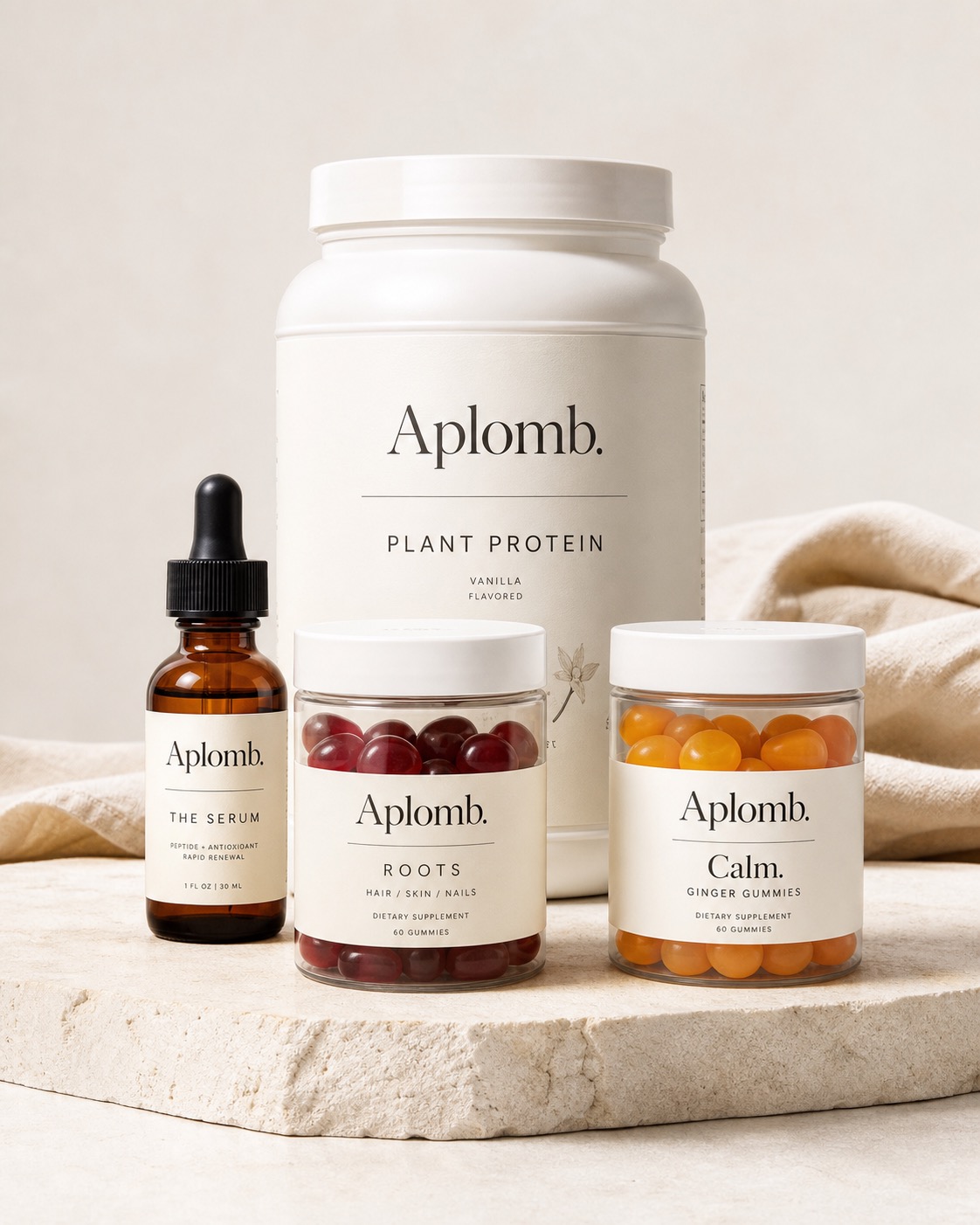 The four APLOMB products together