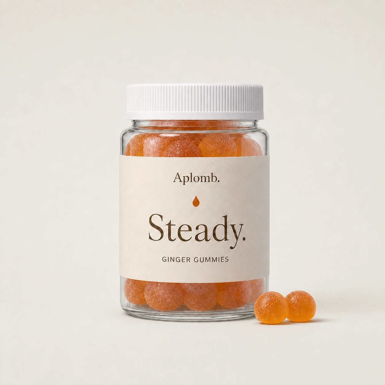 APLOMB. Steady gummies bottle